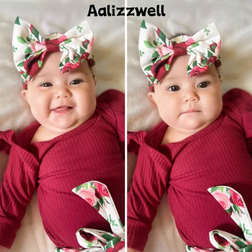Miniatura 89 de Aalizzwell Conjunto de mameluco acanalado para bebé recién nacido prematuro para otoño e invierno