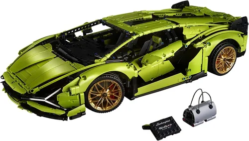 Miniatura 4 de Conjuntos de construcción LEGO Technic Lamborghini Sián FKP 37 para adultos - Detalles de kit de modelo de coche Lamborghini para hombres y mujeres