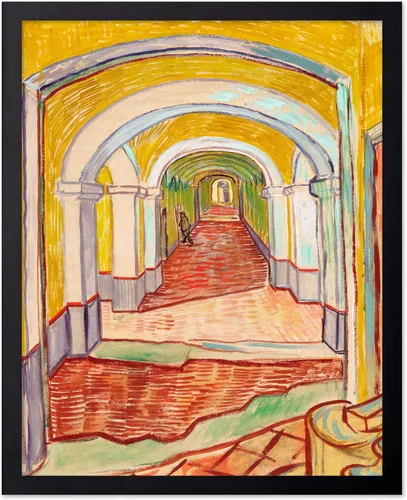Miniatura 85 de Poster Master Póster clásico de Van Gogh, impresión impresionista vintage, regalo para artista, pintor, autorretrato, sombrero de paja, dibujo