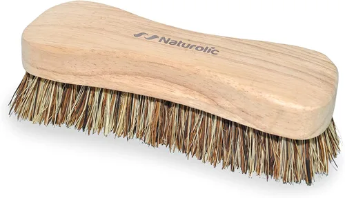 Miniatura 7 de Juego de cepillos de madera totalmente natural Mango de madera Cepillo de cerdas Palmyra para limpieza Productos de limpieza ecológicos