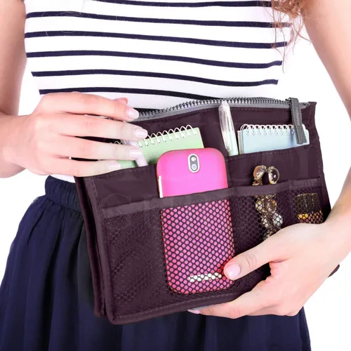 Miniatura 4 de Gaudy Guru TM desorden Control Bolso Bolso Organizador Insertar