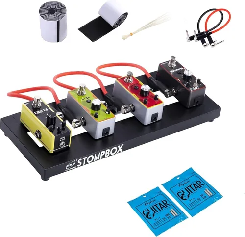 Miniatura 12 de Eno Music 14" Bolsa Mini para Pedal de Efectos de Guitarra Compacta Pequeña