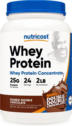 Miniatura 11 de Nutricost - Concentrado de proteína de suero (Chocolate) 2 libras - Sin gluten y sin OMG