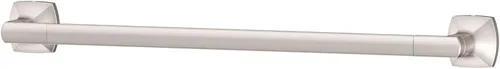 Pfister Vaneri BTBVRI1GS - Toallero de baño para baño, 18 pulgadas, montaje en pared, atornillado, acabado de níquel cepillado, defensa antimanchas