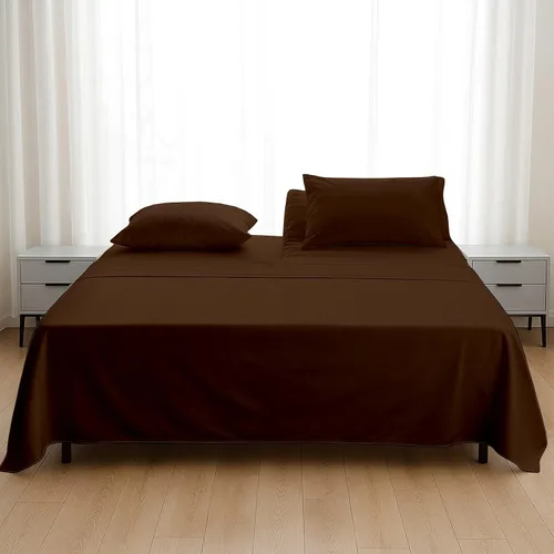 Miniatura 28 de Flex Head - Sábanas King para dormir con número de cama, juego de sábanas ultrasuaves de microfibra flexible de 4 piezas con división superior de 34