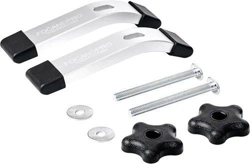 Miniatura 2 de T-Track Abrazaderas de sujeción, 6-3/8 pulgadas de largo x 1-1/4 pulgadas de ancho - carpintería y abrazaderas - anodizado con chorro de arena fina