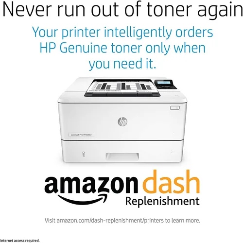 Miniatura 6 de HP Laserjet Pro M402n - Impresora láser con Ethernet integrado, lista para reabastecimiento de Amazon Dash (C5F93A)