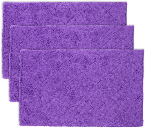 Miniatura 7 de Paquete de 3 almohadillas de repuesto de mopas de microfibra para trapeador de 14 pulgadas (gris)