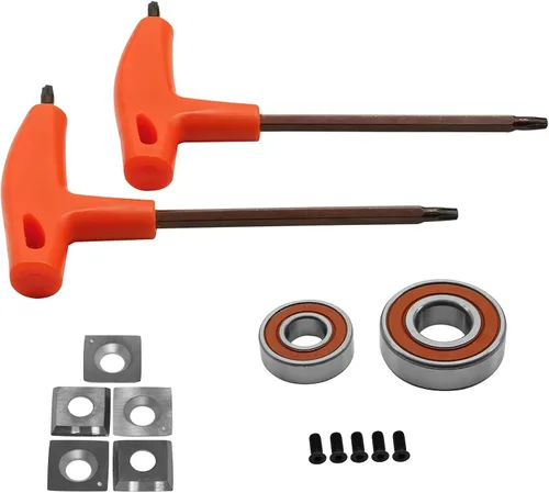 Miniatura 8 de Shelix Cabezal de corte helicoidal para DeWalt 735 DW735 DW735X Cepilladora de espesor, cabezal de corte helicoidal de 13 pulgadas para DeWalt DW735