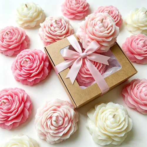 Miniatura 5 de 4 moldes para velas de margaritas, moldes de silicona para hacer velas, molde decorativo en forma de flores 3D para fondant, jabón, pastel