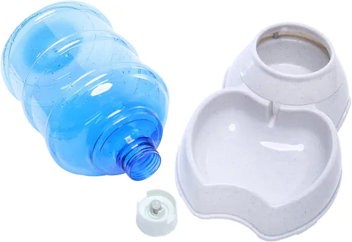 Miniatura 3 de Dispensador automático de alimentos para perros y gatos, sin BPA, repuesto por gravedad, autoalimentación para mascotas pequeñas, 3.8 L (alimentador)