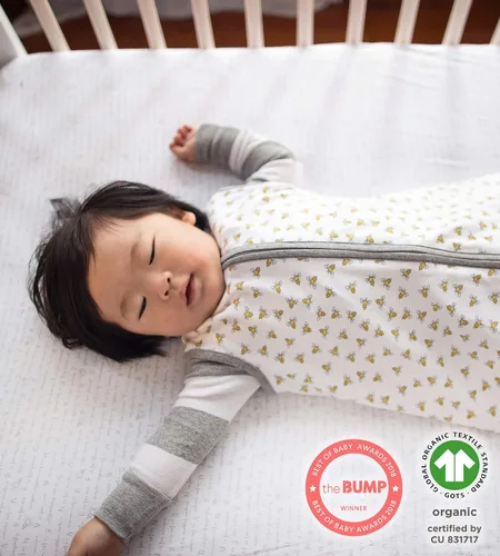 Miniatura 2 de Burt's Bees Baby - Sábana Bajera para Cuna Esencial de Algodón Orgánico, Transpirable para Cunas Estándar y Colchones para Niños Pequeños para Niño