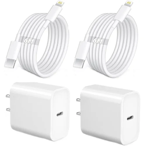 Miniatura 10 de Cargador rápido para iPhone, cargador extra largo para iPhone, carga rápida, 10 pies, paquete de 2 cargadores de teléfono i de 10 pies, adaptador