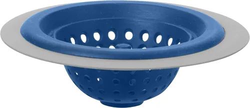 Miniatura 11 de OGGI Tapón de fregadero de silicona y metal, gran tapón para fregadero de cocina, tapón de drenaje de silicona, tapón de fregadero, borde de metal