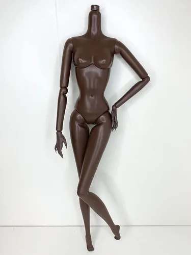 Miniatura 8 de DIY OOAK - Cuerpos de muñeca de repuesto de 12 pulgadas, cuerpo de muñeca de moda, supermodelo, coleccionista, cuerpo articulado, articulado, #1