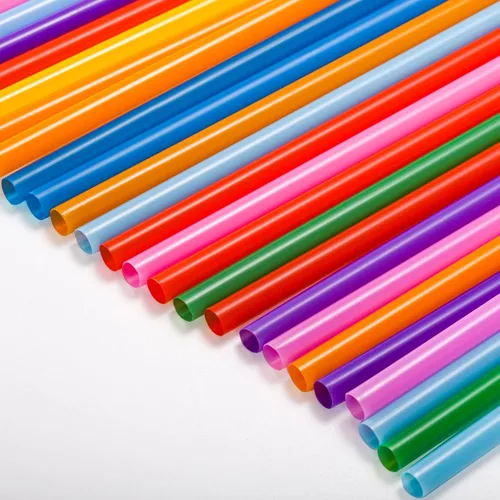 Miniatura 3 de Paquete de 1000 pajitas de plástico para beber, 10.2 pulgadas, extra largas, coloridas, desechables, pajitas para batidos, pajitas de fiesta a
