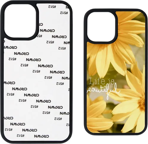 Miniatura 14 de 5 fundas de teléfono de sublimación para iPhone 13 Mini 5.4 pulgadas sublimación espacios en blanco imprimibles fundas de teléfono personalizadas