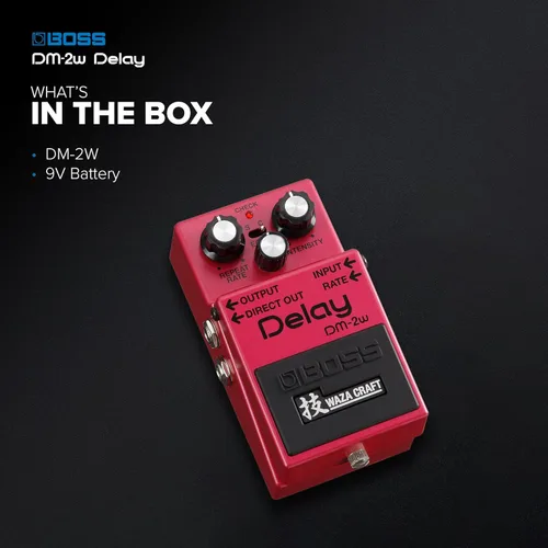 Miniatura 5 de Pedal de efectos de guitarra Boss DM-2W Delay Waza Craft