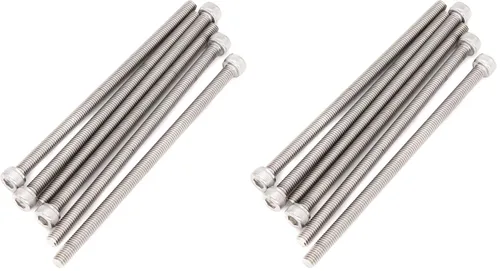 Miniatura 10 de Tornillos hexagonales extra largos de acero inoxidable 304 M3 x 4.331 in - 0.020 in de paso