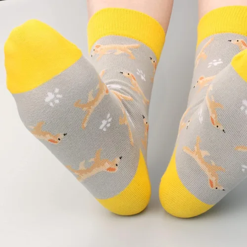 Miniatura 3 de Knapfold Calcetines divertidos para hombre con diseño de animal