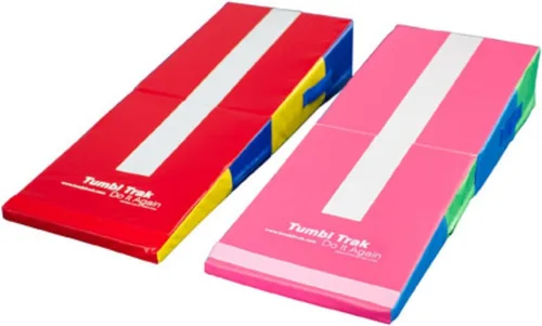Miniatura 5 de Tumbl Trak Mini rampa plegable, 4 pies x 18 pulgadas x 8 pulgadas