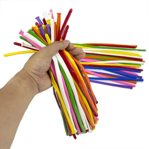 Miniatura 3 de 260 globos para torcer globos de animal, globos de látex largos y delgados para modelar, kit de globos mágicos de animales para bodas, cumpleaños