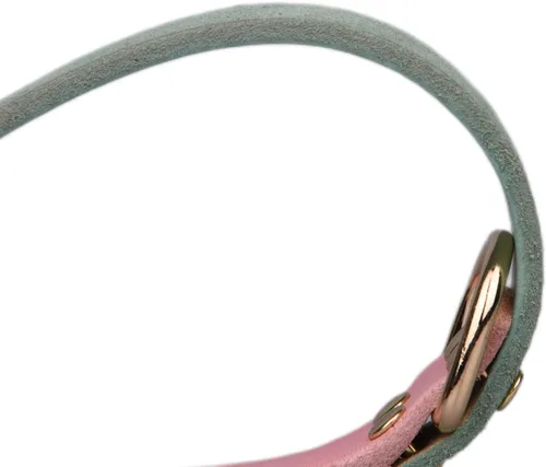 Miniatura 5 de Collar de perro personalizado con placa de identificación, piel auténtica, etiqueta de identificación de mascota grabada con número de teléfono