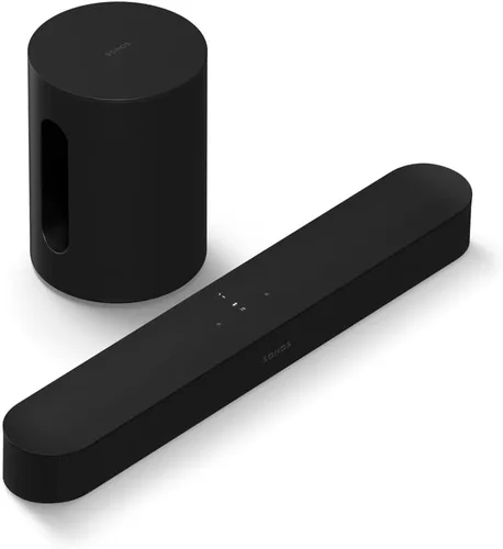 Sonos Barra de sonido Beam G2 + subwoofer subwoofer, color negro