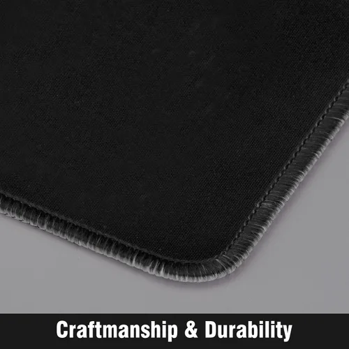 Miniatura 4 de Biouai MTG Alfombrilla de Juego para Juego de Cartas TCG - 2 Piezas Alfombrilla de Juego Negra con Costura con Tubo para Juego de Cartas, MTG