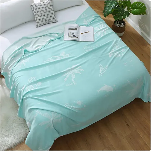 Miniatura 10 de Mantas de hielo de verano, manta de hielo para personas que duermen con calor y sudores nocturnos, manta de verano con aire acondicionado, manta Gris
