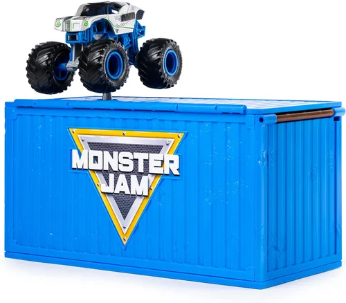 Miniatura 7 de Monster Jam Ship It & Flip It Juego de Transformación con Camión de Fundición a Troquel 1:64, Multicolor