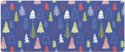 Miniatura 7 de Tapete de baño azul para árbol de Navidad, antideslizante, de secado rápido y absorbente, tierra de diatomeas, fregadero, dormitorio, cocina