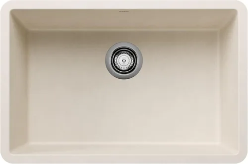 Miniatura 3 de BLANCO, Antracite 522259 PRECIS SILGRANIT Fregadero de cocina de montaje inferior de tazón único