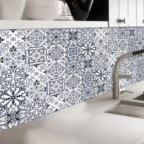Miniatura 4 de 10 pegatinas decorativas autoadhesivas para azulejos, impermeables, para dormitorio, baño, escalera, decoración del hogar