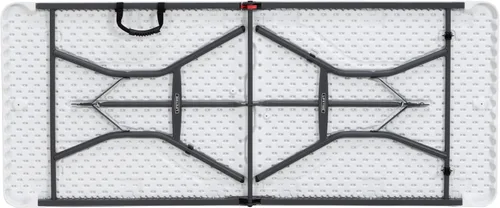 Miniatura 7 de Lifetime Mesa plegable de 6 pies, comercial ligero, granito blanco