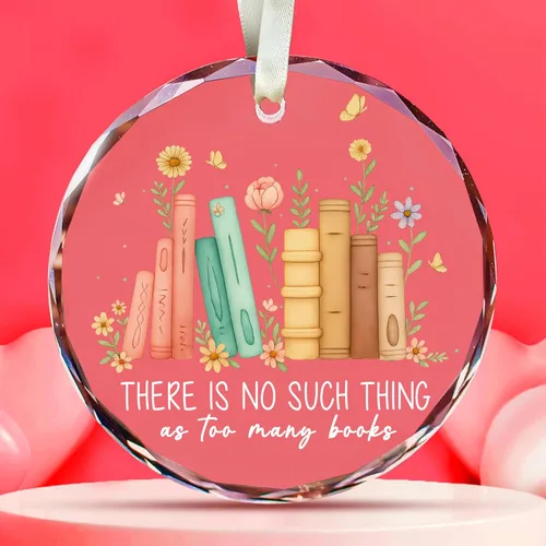 Miniatura 10 de Ornamento de Vidrio para el 50º Aniversario de Bodas – Elegante Decoración de Árbol de Navidad de Vidrio Transparente y Regalo Conmemorativo