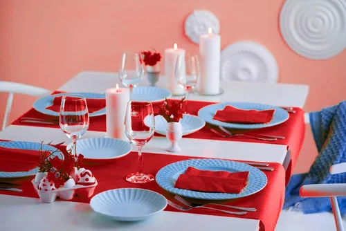 Miniatura 3 de Servilletas desechables rojas de 3 capas, 125 unidades, servilletas de papel para cócteles y fiestas para bodas, cumpleaños, bares y eventos, hechas