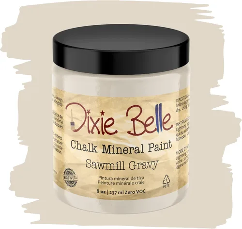 Miniatura 30 de Dixie Belle Paint Company - Pintura con acabado de tiza para muebles, color negro (Caviar), 1 galón, 128 fl oz, pintura mineral color rosa intenso