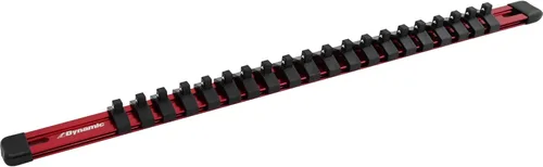 Dynamic Riel organizador de enchufes de aluminio, personalizable, duradero, compatible con la mayoría de enchufes cromados y de impacto (unidad de