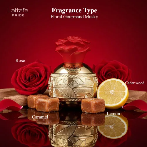 Miniatura 6 de Lattafa Perfumes Lahdath para Eau de Parfum en espray unisex, 2.7 onzas