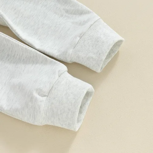 Miniatura 7 de YINGISFITM Conjunto de sudadera con estampado para bebé y niña, sudadera larga para otoño e invierno