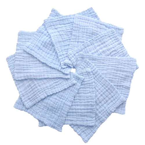 Miniatura 9 de MUKIN Toallitas para bebé, toallitas de algodón natural para bebé, toalla suave para la cara del bebé recién nacido para piel sensible, registro
