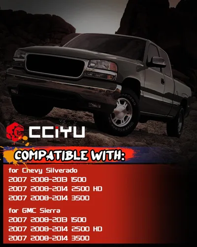 Miniatura 7 de Interruptor de espejo eléctrico de repuesto para Chevy Silverado 1500 2007-2014 Chevy Silverado 2500 HD 2007-2013 GMC Sierra 1500 2007-2014 GMC