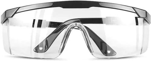 Gafas de seguridad industriales con lente antivaho. Gafas de seguridad transparentes con protección UV400 antiarañazos