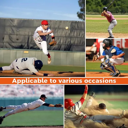 Miniatura 6 de COOLOMG Pantalones cortos deslizantes de béisbol para hombre con copa atlética acolchada deslizante cortos para béisbol, softbol, fútbol, lacrosse