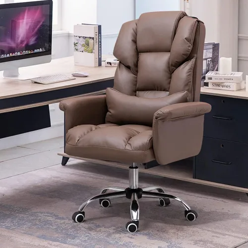 Miniatura 7 de Big and Tall Bonded Leatherreclining Office Chair Task Chair,400Lbs Computer Ergonomic Desk Chair High Back All Day Comfort Ergonomic Lumbar Support