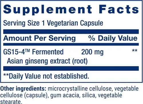 Miniatura 3 de Life Extension Ginseng Energy Boost - Suplemento fermentado de extracto de raíz de ginseng asiático - para potencia, liberación del estrés y salud