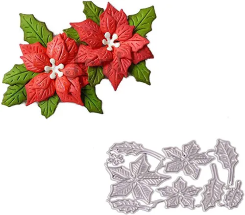 Miniatura 60 de Troqueles de álbum de recortes para hacer tarjetas, troqueles de corte de metal para Navidad, plantilla de perforación para manualidades de papel