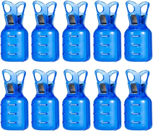 Miniatura 9 de 10 piezas de cubierta de ganchos de calamar de pesca, cubierta de gancho de pesca de PVC, funda protectora de gancho de calamar, tapas de seguridad