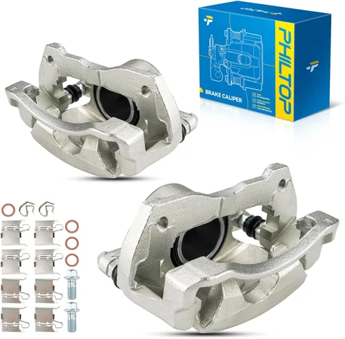 Miniatura 98 de PHILTOP Pinza de freno delantera compatible con S10 1982-2003, Sonoma 1991-2003, Camaro 1982-1992, El Camino 1978-1987, Monte Carlo 1978-1988